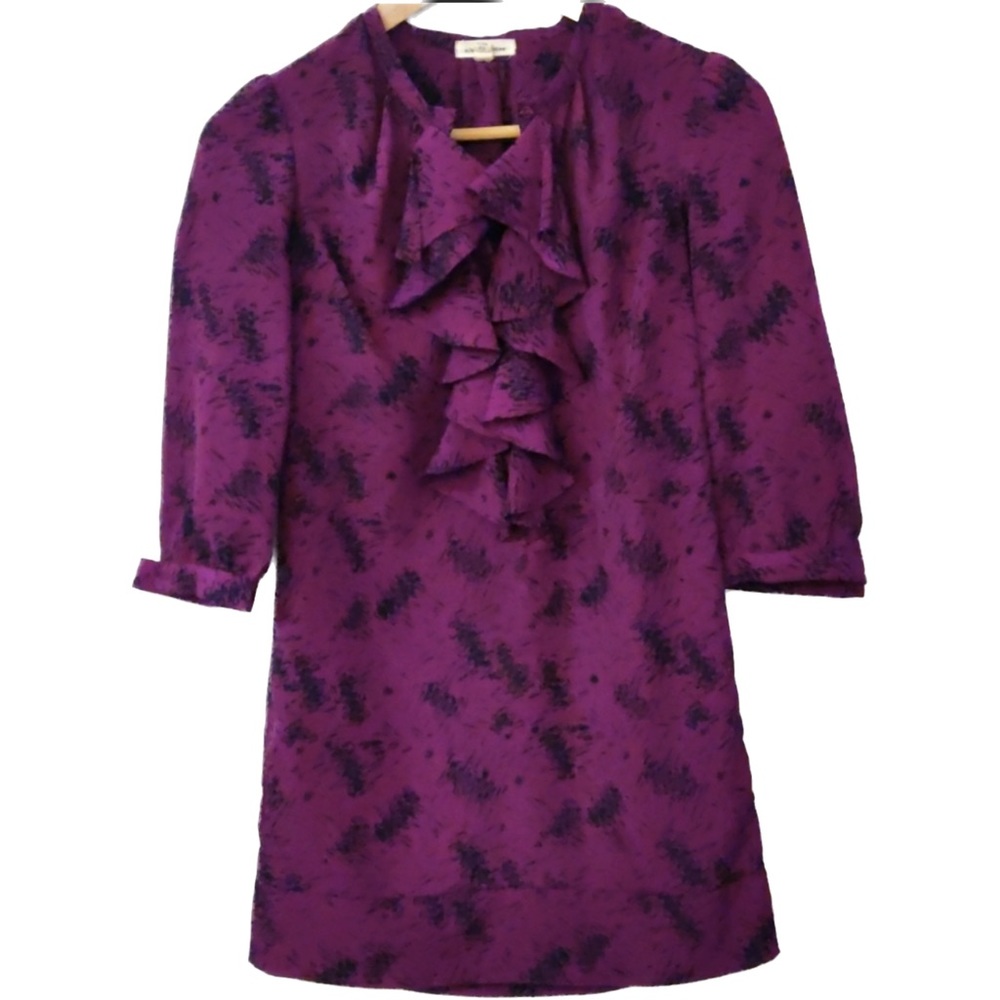Silence + noise purple blouse XS #5